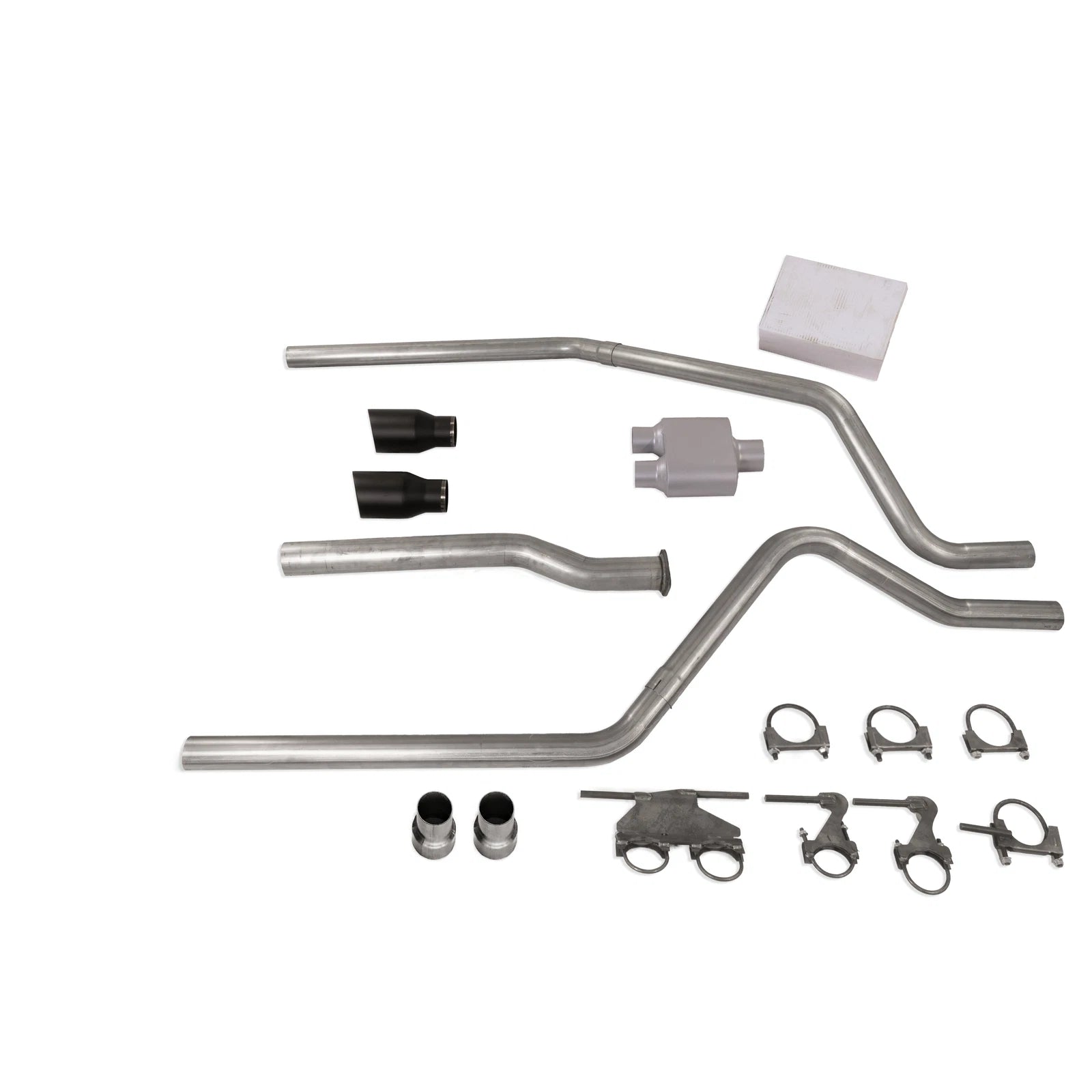3" Dual Exhaust Kit for Dodge Ram 1500 (2019–2025) - 1 Chamber Muffler, DBW Tip