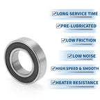 6902VV Deep Groove Ball Bearing for Scooter Skateboard Wheel (P0)