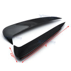2pcs Glossy Black Rear Bumper Side Air Vent for Mercedes C-Class Coupe (2011-2021)