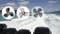 11 1/8 x 13 Outboard Propeller for Mercury 25-70HP (13 Spline, RH)