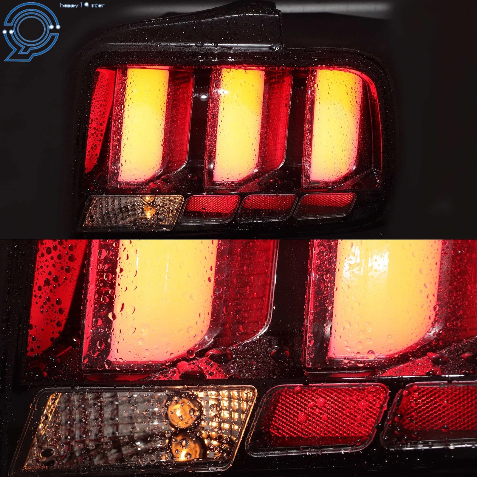 LED Brake Tail Light for Ford Mustang (2005–2009) Driver + Passenger