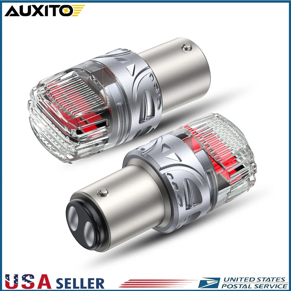 2X LED Flash Red Brake Tail Stop Light Bulbs for [Make Model] ([YYYY–YYYY])