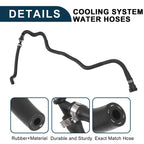 Radiator Hose for BMW 745i 745Li (2002–2005) No. 17127508013 | Black
