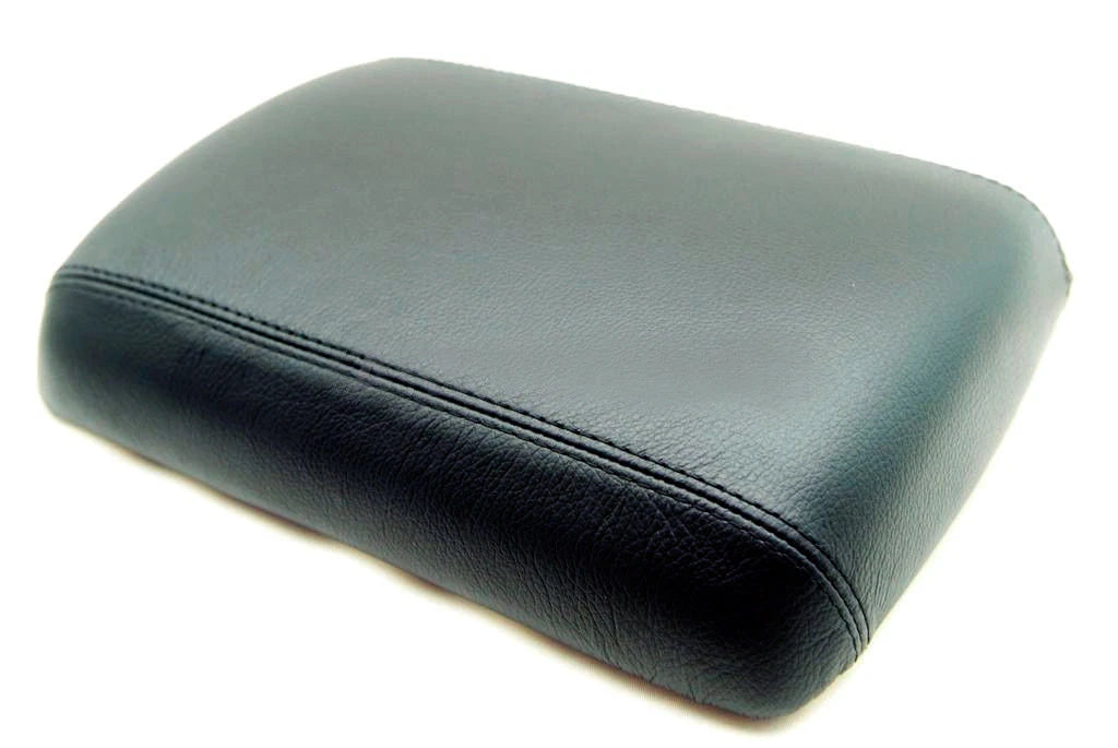 Center Console Armrest Cover for Nissan Pathfinder (2005–2012) Black Leather