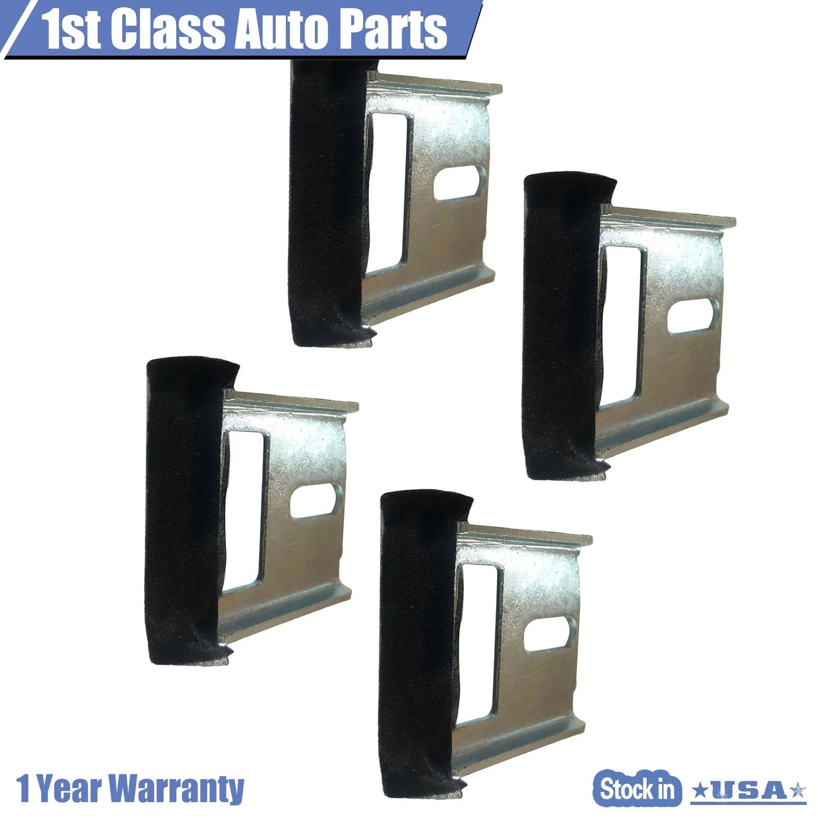 Set of 4 Window Stabilizer Brackets for Chevy Camaro (1993–2002)