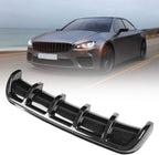 26" Shark Fin 6 Wing Diffuser Rear Bumper Lip for Universal Fit
