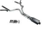 Dual Exhaust Kit for Ford F-150 (1987–1997) 3" Corner Exit