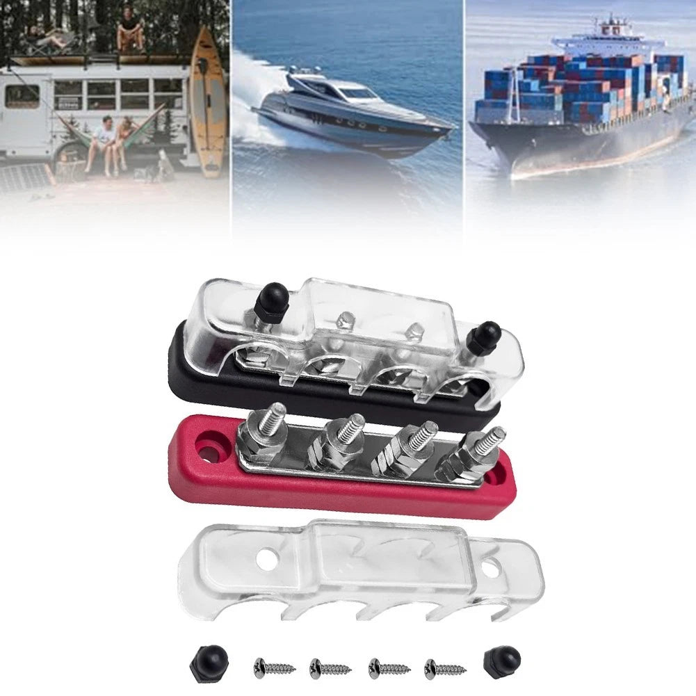 Bus Bar Protective Cover for Boats (Flame Retardant, Transparent)
