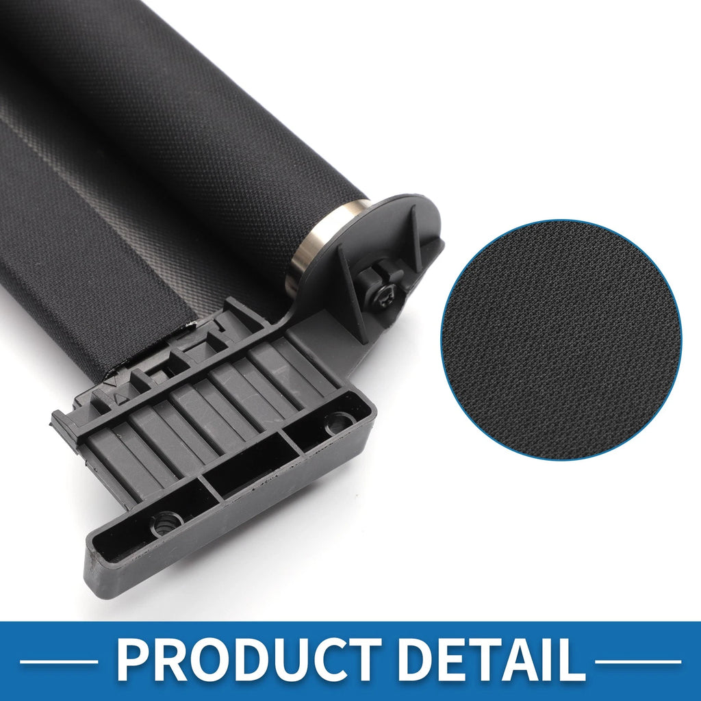 Sunroof Sun Shade Cover Assembly for BMW 535i GT (2010–2011) Plastic Black