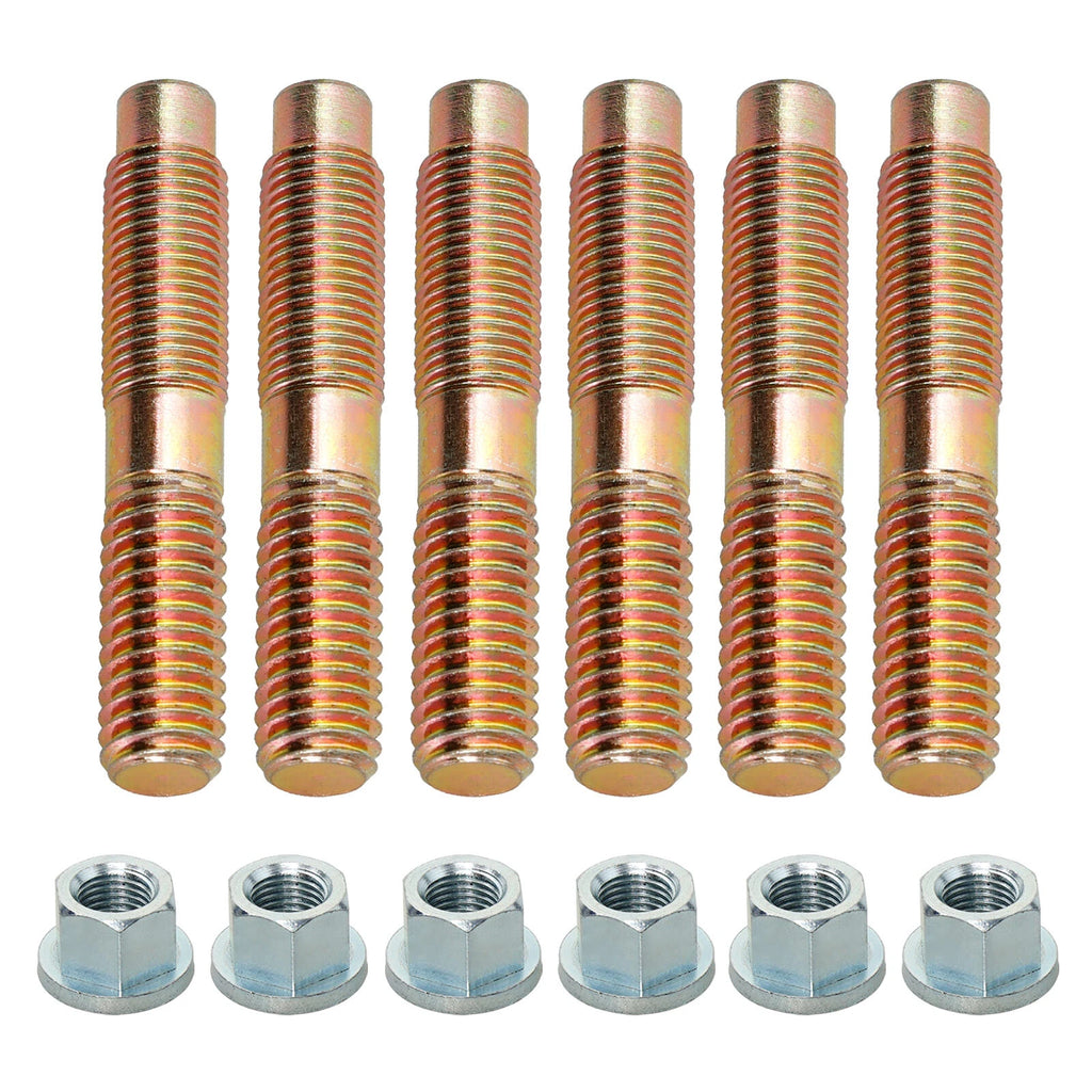 6X Transfer Case Studs Nuts for Jeep YJ TJ Dodge Trucks (1984–2011)