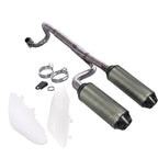 Dual Exhaust Muffler for Atomik CRF50 (2000–2023)