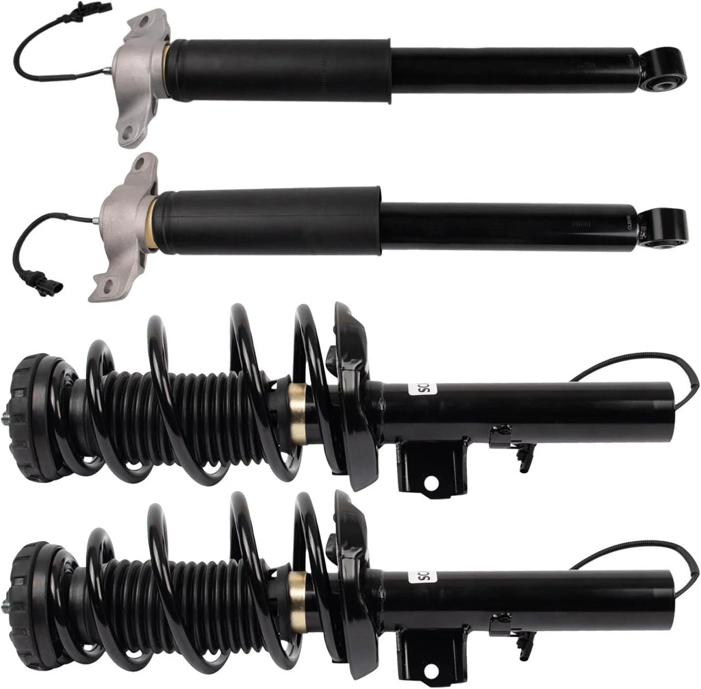 Set of 4 Shocks Strut Assemblies with Electric for Cadillac XTS (2013–2019)