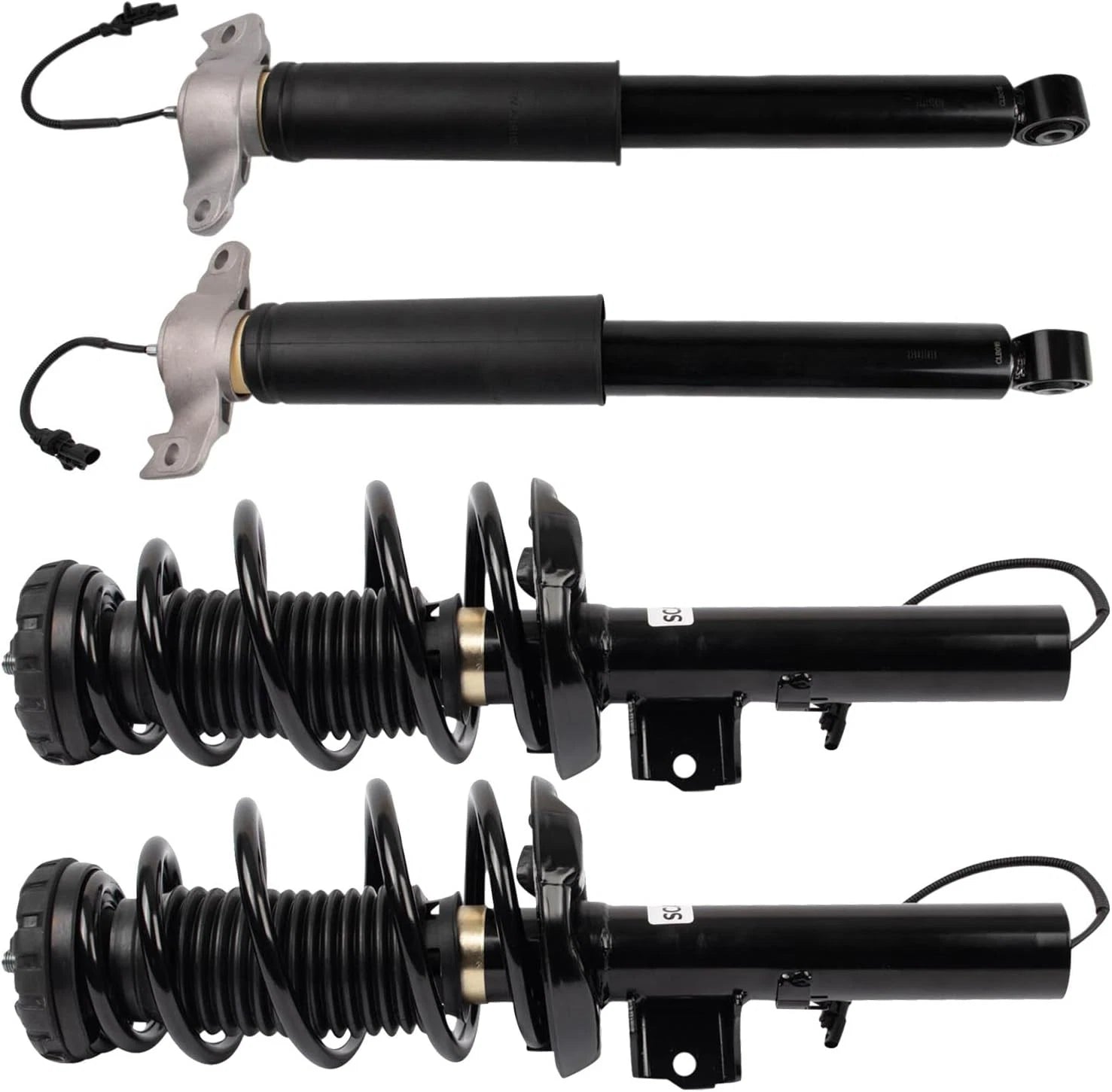 Set of 4 Shocks Strut Assemblies with Electric for Cadillac XTS (2013–2019)