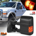 Universal Rearview Mirror with Convex Glass for Motorcycles (All Years)