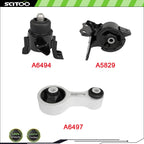 3X Engine Motor Mount for Mazda 6 (2003–2008) A6494 A6497