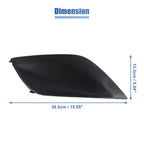 1 Pair Fog Light Cover No. 622576W80B/622566W80B for Nissan Versa (2015–2018)