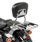 Backrest Sissy Bar with Rack for Harley Dyna Low Rider FXD (2006–2018)