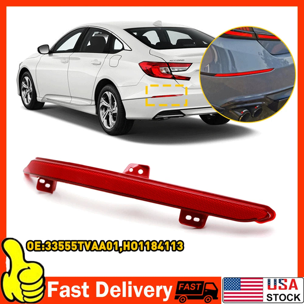 Left Driver Rear Bumper Light for Honda Accord (2018â2021)