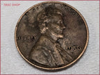 Wheat Penny ERROR L On Rim for 1956