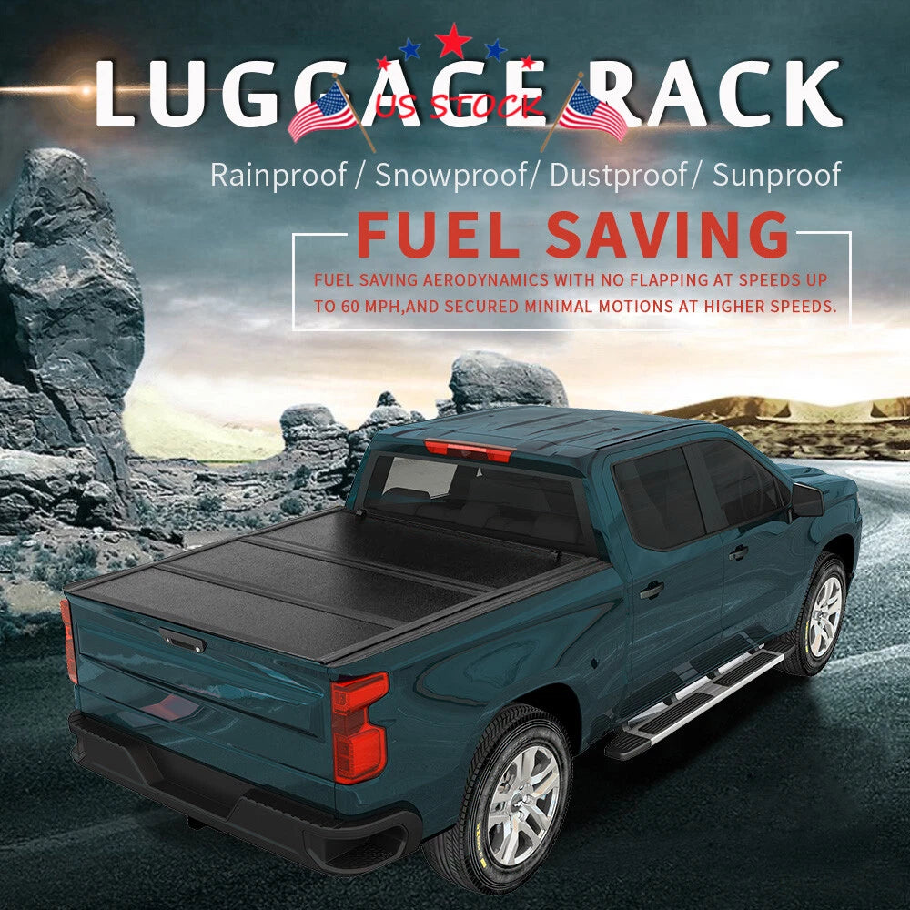 5FT Tri-Fold Hard Tonneau Cover for Toyota Tacoma (2005–2015)