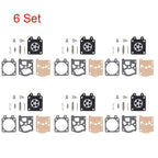 Set of 6 Carburetor Repair Kits for Stihl 024 025 026, Echo, Husqvarna (WALBRO K11-WAT)