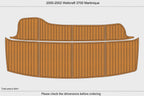 EVA Foam Teak Deck Floor for Wellcraft 3700 Martinique (2000–2002)