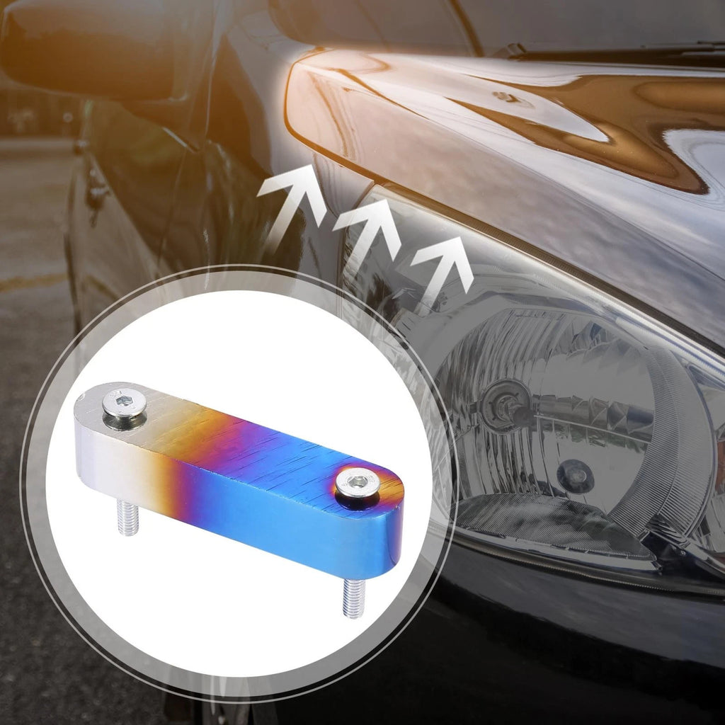 Hood Vent Spacer Riser Kit for Honda Civic CRX, Acura Integra (Multicolor)