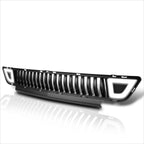 Vertical Fence Front Lower Bumper Grille Frame w/LED Ring for Ford Mustang (2015–2017)