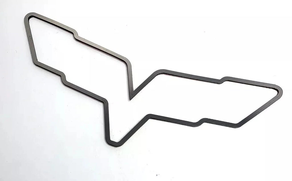 Adhesive Emblem Trim Polished Stainless Steel for 2005–2013 C6 Corvette
