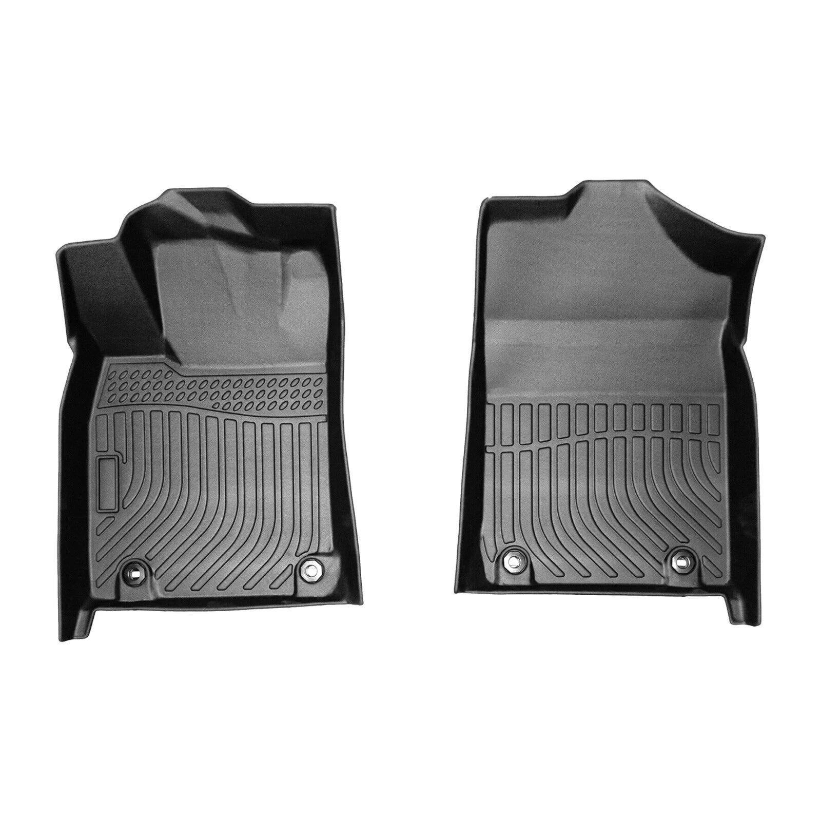 Set of 3 TPE Rubber All Weather Floor Mats for Lexus ES350 (2013–2018)