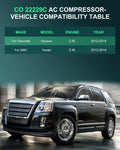 A/C Compressor for Chevy Equinox GMC Terrain (2012–2014) 2.4L