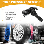 Tire Pressure Sensor for Nissan Qashqai (2015–2020) No.407004CB0A 433MHz