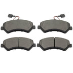 Front Ceramic Brake Pads Kit for Ram ProMaster 1500 (2014–2017)