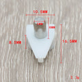 50 Pcs Shelf Studs Pegs with Metal Pin for Universal Shelving