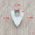50 Pcs Shelf Studs Pegs with Metal Pin for Universal Shelving