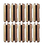 Set of 10 Flexible Pins for Mini Excavator Buckets (T23P, D39094, 6567620)