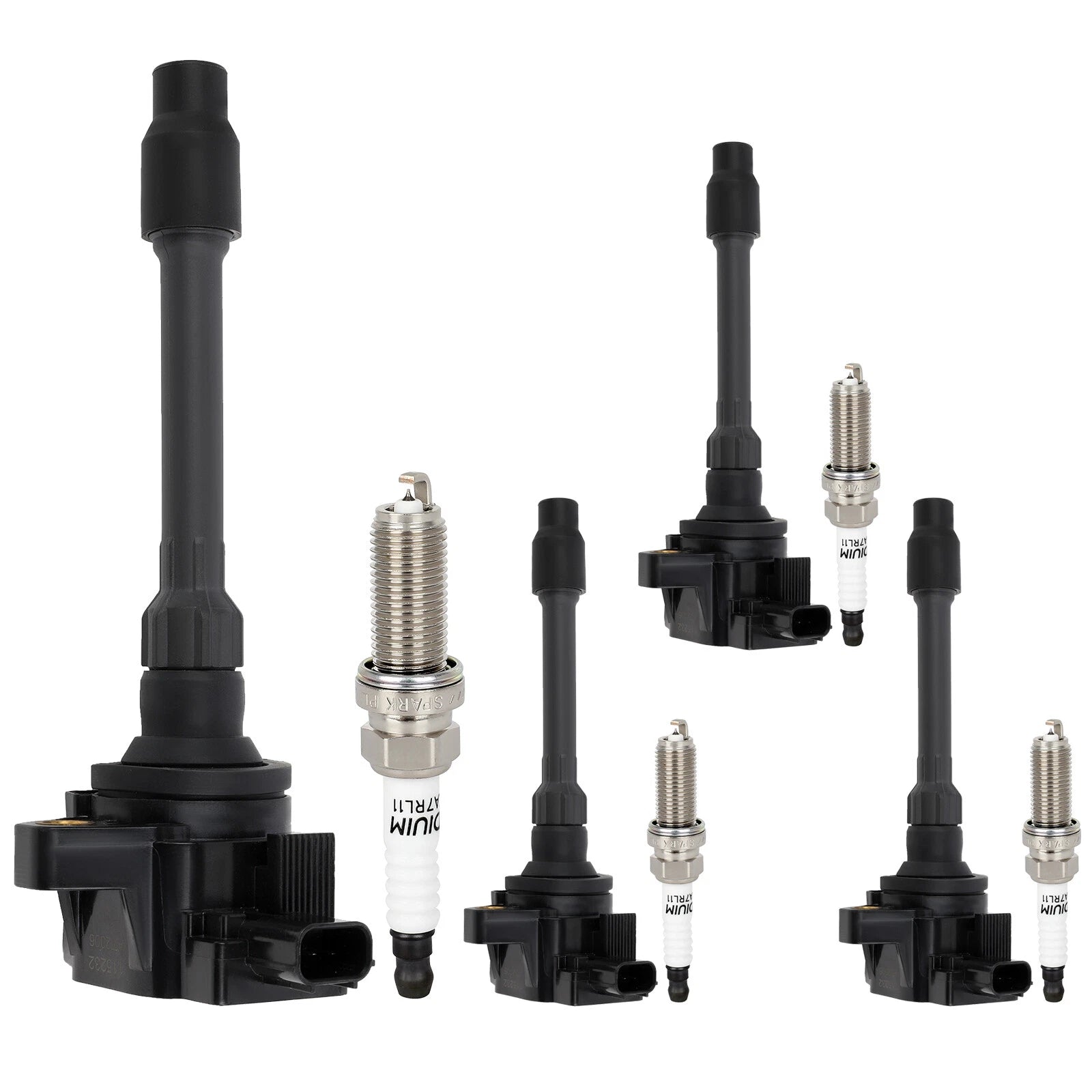 Set of 4 Ignition Coils for Honda Civic, Honda Fit (2016–2020)