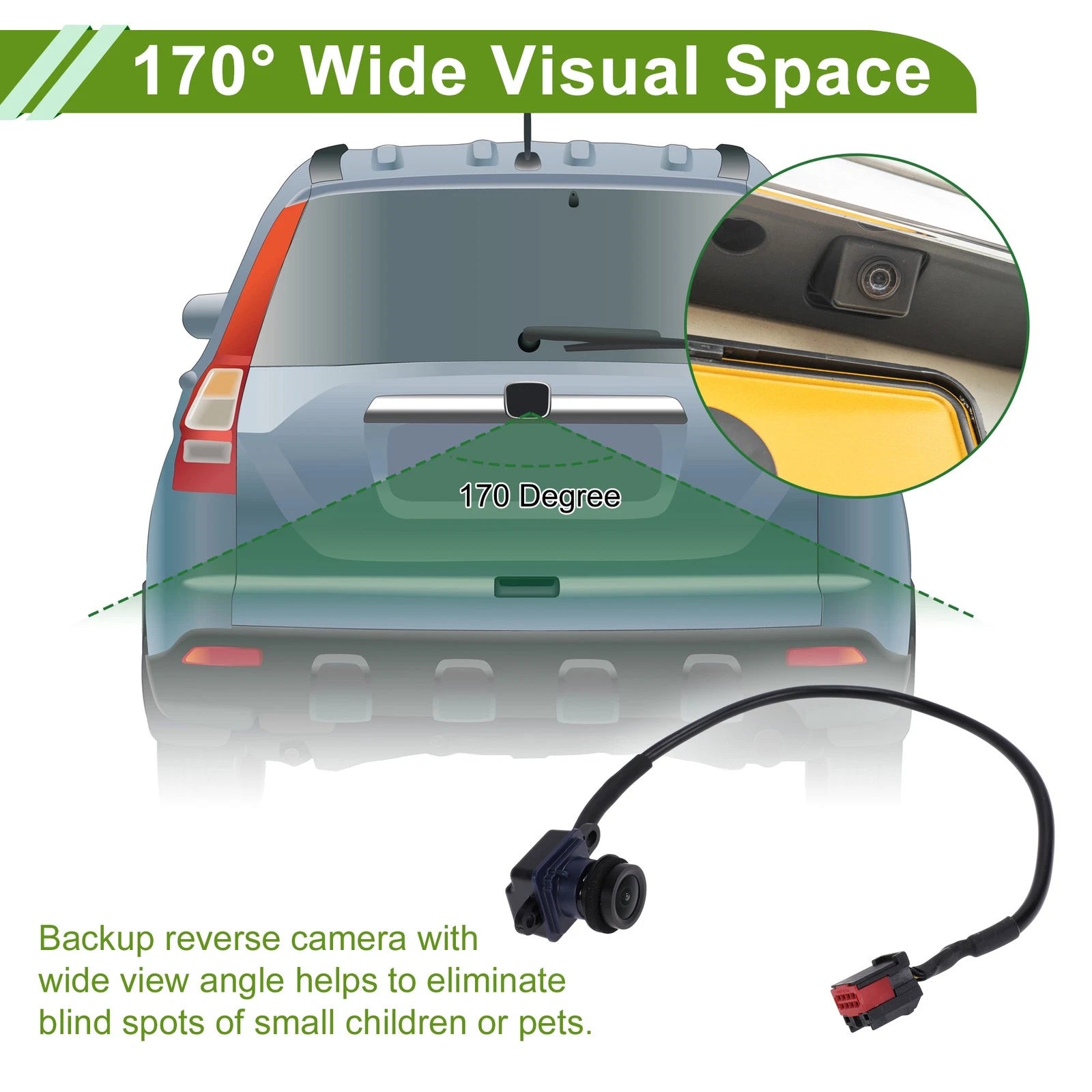 Car Camera for Dodge Ram Promaster (2015–2023) No. 68284643AA