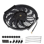 2X 12" Electric Radiator Cooling Fans Universal Mount Kit
