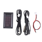 LED Dual Temperature Display Thermometer with Probe for Various Applications