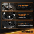 Set of 4 2" Hubcentric Wheel Spacers for Chevy Silverado 1500 GMC Sierra 1500