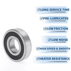 Deep Groove Ball Bearing 32x75x20mm for Scooter Skateboard (P0)
