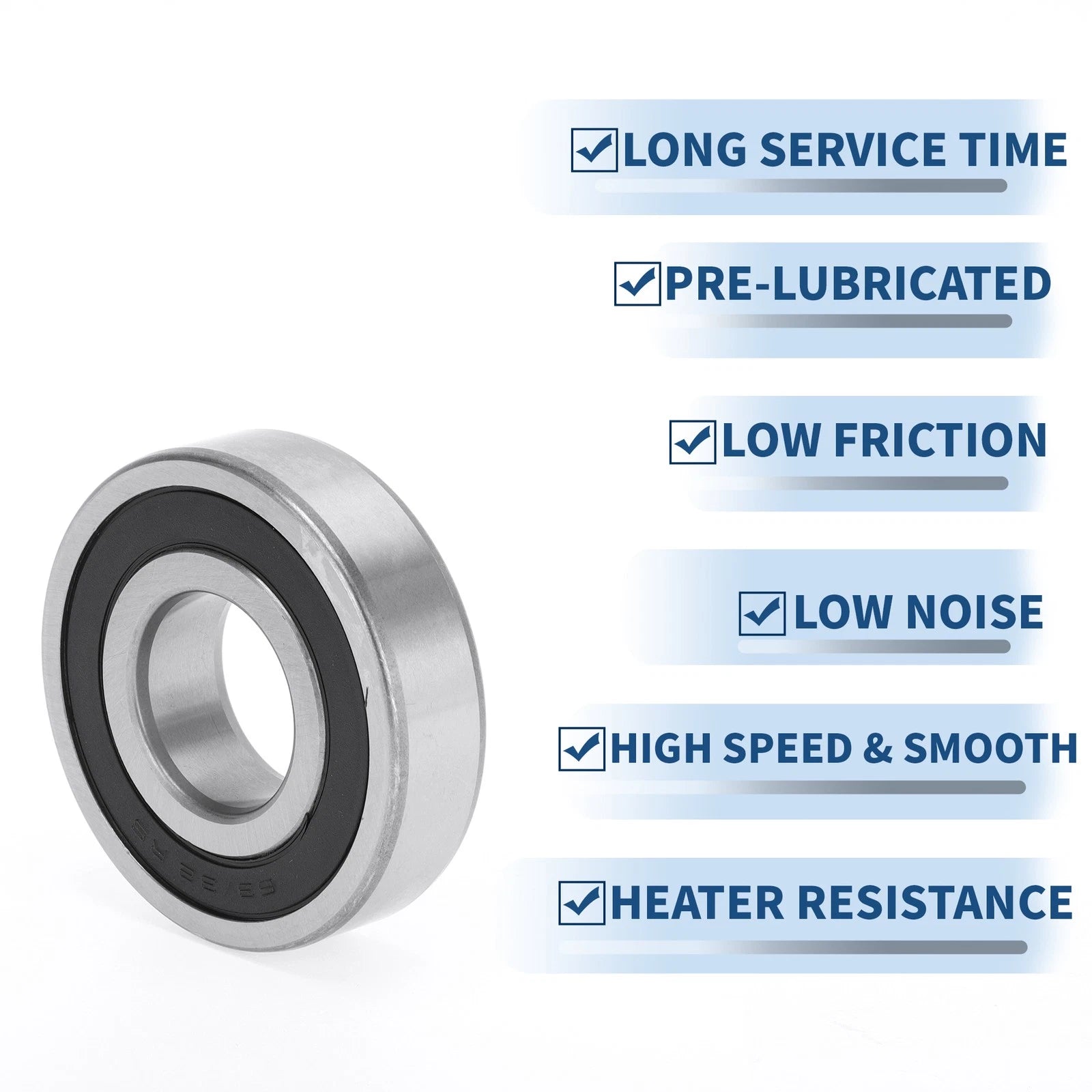 Deep Groove Ball Bearing 32x75x20mm for Scooter Skateboard (P0)