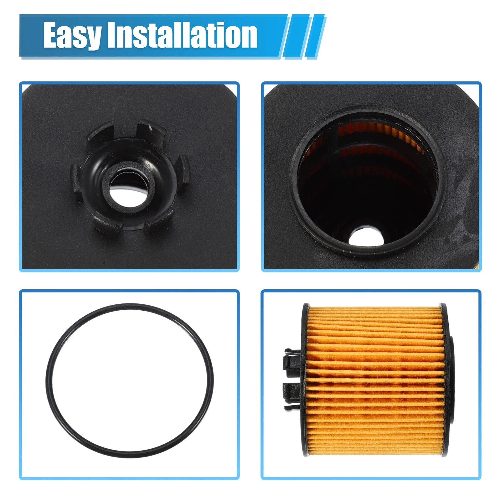 Set of 1 Engine Oil Filter 03C115562 03C115577A for Audi A3 (2003–2013)
