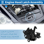 Hood Latch Assembly for Toyota FJ Cruiser (2007–2014) No. 5351035240