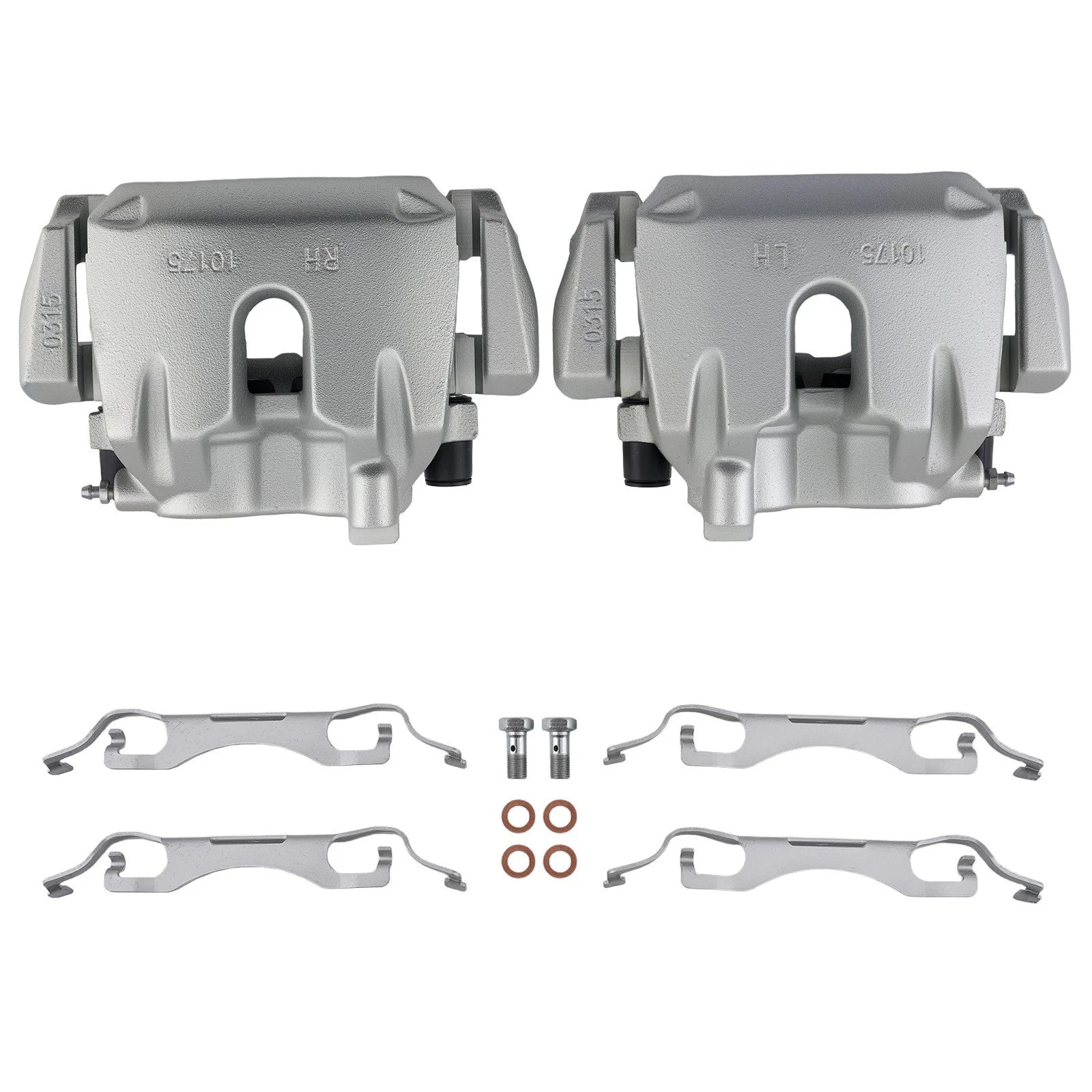 Set of 2 Front Disc Brake Calipers for Jeep Grand Cherokee (2011–2017) 18B5297