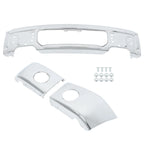 Split Style Front Bumper for Ford F-150 (2009-2015) Steel Chrome