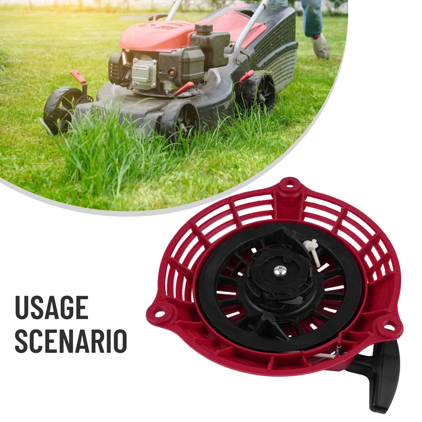 Cable Pull Starter for Lawn Mower