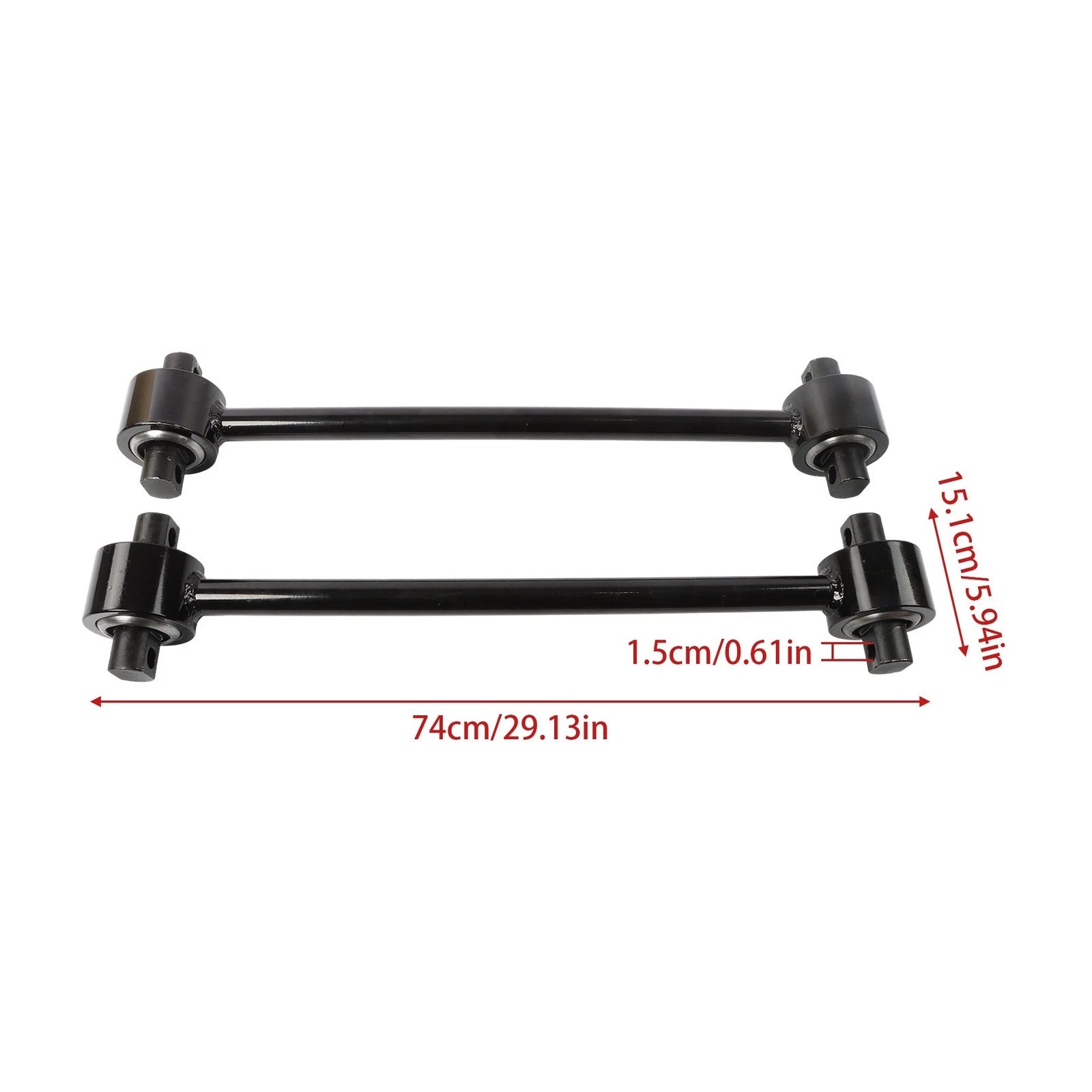 Torque Rod Assembly Set of 2 for Kenworth Peterbilt (25.5")