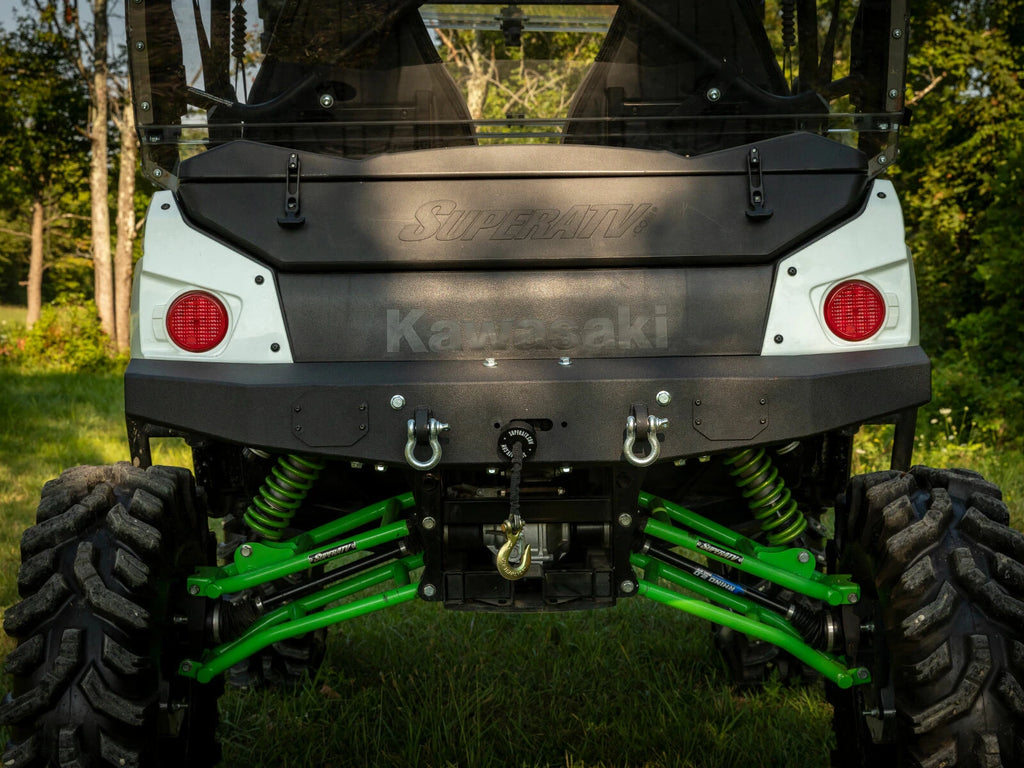 SuperATV Heavy Duty Rear Bumper for Kawasaki Teryx 800 / 750 (2014–2020)